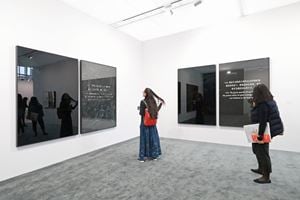 Yang Fudong at <a href='/art-galleries/shanghart/' target='_blank'>ShanghART</a>, West Bund Art & Design, Shanghai (7–10 November 2019). Courtesy Ocula & West Bund Art & Design. Photo: Xing Zhenzhong.